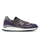 New Balance 998 Made In Us Men's Made In Usa Shoes - Purple/grey (m998awh)