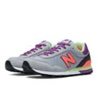 515 New Balance Women's Running Classics Shoes - Silver Mink, Fiji, Purple Cactus Flower (wl515mnf)