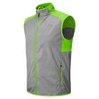 New Balance 5129 Men's Surface Run Vest - Grey, Chemical Green (mrv5129cmg)