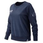 New Balance 53501 Women's Hocr Crew Neck Sweatshirt - Navy (wt53501env)