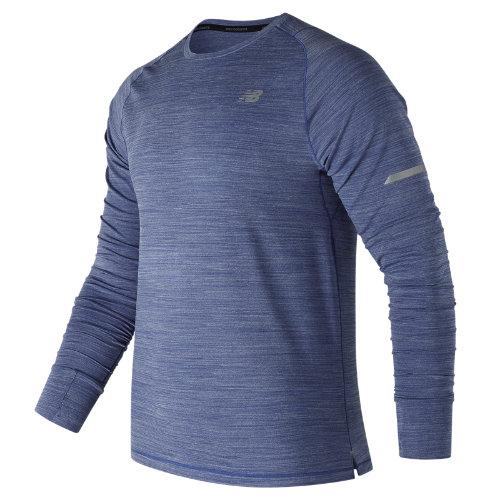 New Balance 73236 Men's Seasonless Long Sleeve - Blue (mt73236trr)