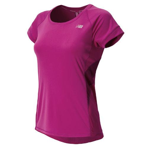 New Balance 4311 Women's Nb Ice Short Sleeve - Poisonberry, Mulberry (wrt4311pbr)