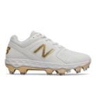 New Balance Fresh Foam Spvelo Women's Softball Shoes - White/gold (spvelox1)