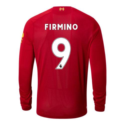 New Balance 939823 Men's Liverpool Fc Home Ls Jersey Firmino No Epl Patch - (mt939823-9nh)