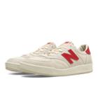 New Balance 300 Vintage Men's Court Classics Shoes - White, Red (crt300wr)