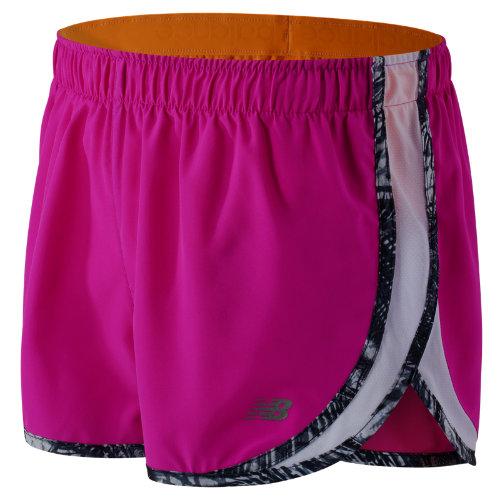 New Balance 53145 Women's Accelerate 2.5 Inch Short - Azalea (ws53145aza)