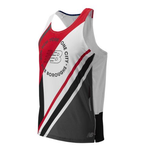 New Balance 93223 Men's Nyc Marathon Nb Ice Singlet - Black (mt93223mbm)