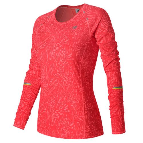 New Balance 63224 Women's Nb Ice Long Sleeve - Pink (wt63224gup)