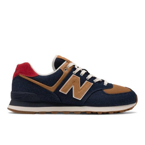 New Balance Mens 574 Denim