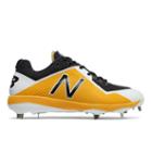 New Balance 4040v4 Men's Low-cut Cleats Shoes - Black/yellow (l4040by4)