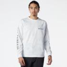 New Balance Mens Nb All Terrain Tie Dye Long Sleeve Tee