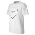 New Balance 760 Men's Baseball Hero Tee - White (tmmt760wt)