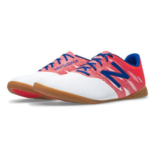 New Balance Furon Dispatch In Men's Soccer Shoes - White, Flame, Bolt (msfudiwo)