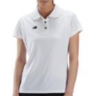 New Balance 2101 Women's Three Button Polo - Team White (tmwt2101wt)