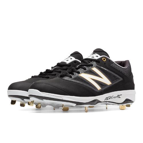 New Balance Low-cut 4040v3 Metal Cleat Men's Low-cut Cleats Shoes - Black (l4040bk3)