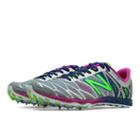 New Balance Xc900v2 Spike Women's Cross Country Shoes - Light Grey, Purple, Lime Green (wxc900gs)