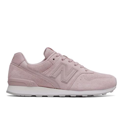 New Balance 696 Suede Women's Running Classics Shoes - Pink (wl696wpp)