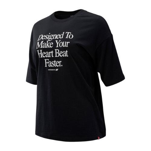 New Balance 93549 Women's Nb Athletics Archive Heart Tee - (wt93549)