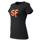 New Balance 63579 Women's Sf City Tee - Black (wt63579bk)