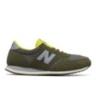 New Balance 420 Winter Heather Women's Running Classics Shoes - Green/yellow (wl420lpb)