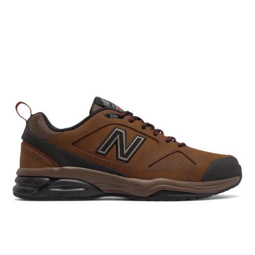 New Balance 623v3 Trainer Leather Men's Everyday Trainers Shoes - Brown (mx623lt3)