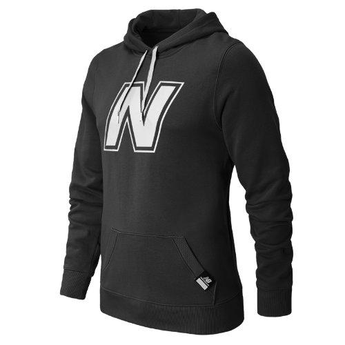 New Balance 4364 Men's Essentials Pullover Hoodie - Black (met4364bk)