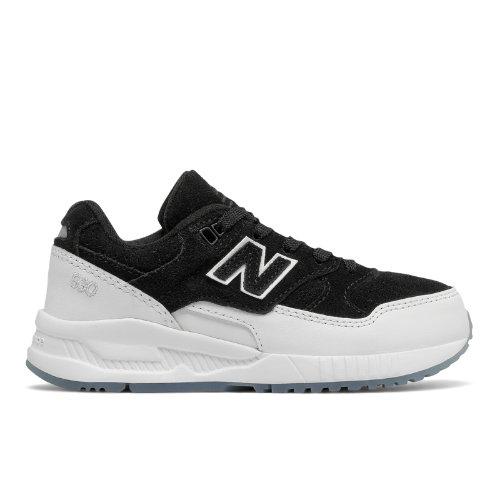 530 New Balance Kids Grade School Lifestyle Shoes - Black/white (kl530cbg)