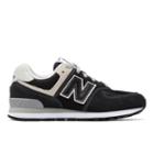 New Balance 574 Core Kids' Pre-school Lifestyle Shoes - Black/grey (pc574gk)