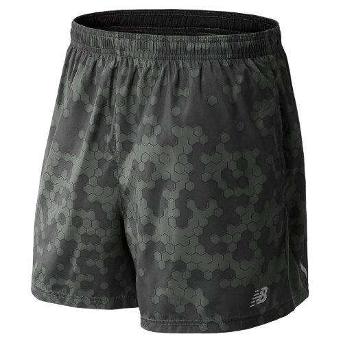 New Balance 4330 Men's 5 Inch Go 2 Short - Black (mrs4330bk)