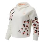New Balance 93183 Women's Glow Cheetah Go Hoodie - Off White (wt93183sst)