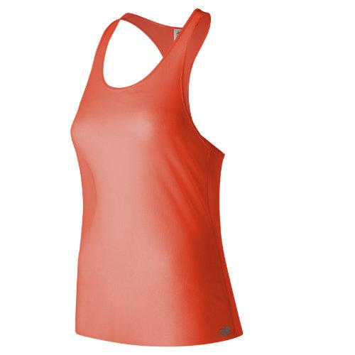 New Balance 71233 Women's Mesh Tank - Orange (wt71233sre)