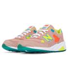New Balance 580 Sorbet Women's Running Classics Shoes - Peach, Lime, Teal (wrt580sp)