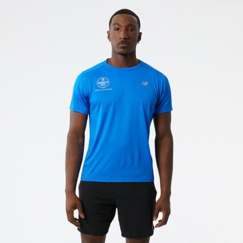 New Balance Men's Rbc Brooklyn Half Training Accelerate Short Sleeve