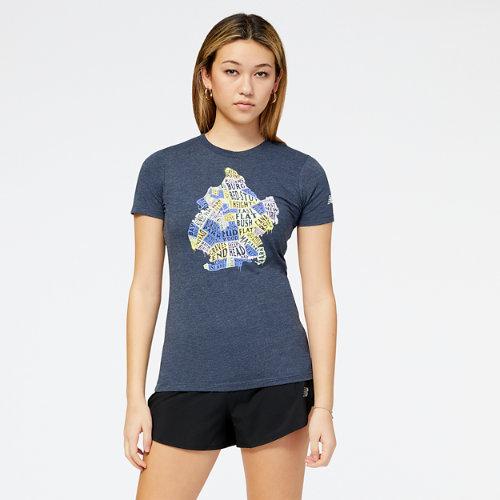 New Balance Women's Rbc Brooklyn Half Borough Short Sleeve