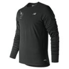 New Balance 91230 Men's Nyc Marathon Seasonless Long Sleeve - Black (mt91230mbk)