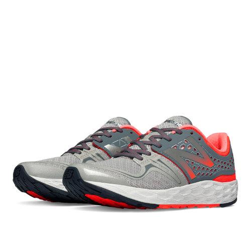 New Balance Fresh Foam Vongo Women's Soft And Cushioned Shoes - Silver/grey/pink (wvngosp)