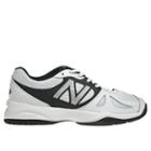 New Balance 696 Men's Tennis Shoes - White, Black, Silver (mc696ws)