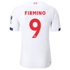 New Balance 939824 Men's Liverpool Fc Away Ss Jersey Firmino No Epl Patch - (mt939824-9na)