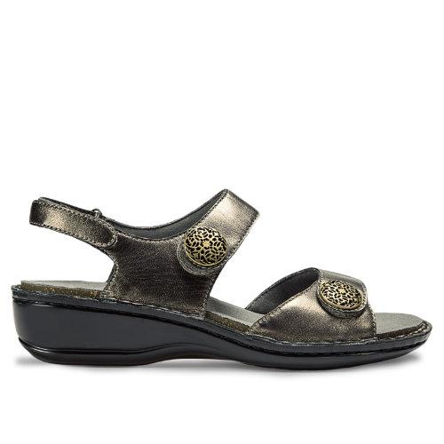 Aravon Candace Women's Casuals Shoes - Pewter (aal09pt)