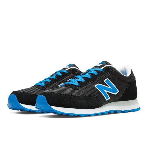 501 New Balance Men's Running Classics Shoes - Black, Blue (ml501cbo)