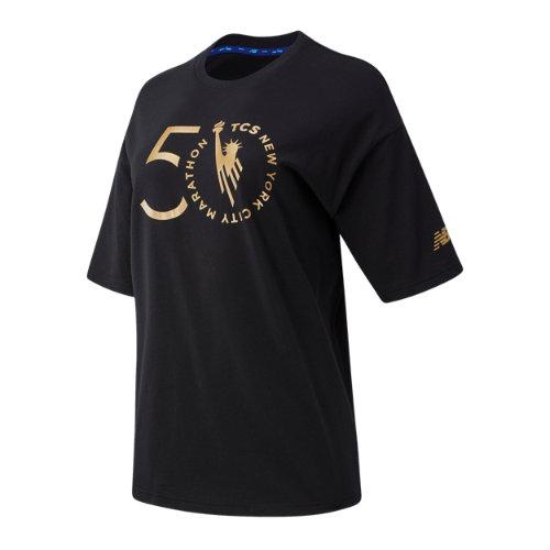 New Balance Women's Tcs Nyc Marathon Nb Athletics Village Graphic Tee