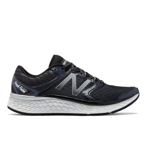 New Balance Fresh Foam 1080v7 Men's Soft And Cushioned Shoes - Black/white (m1080bw7)