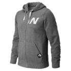 New Balance 4365 Men's Essentials Zip Up Hoodie - Heather Grey (mej4365hgr)