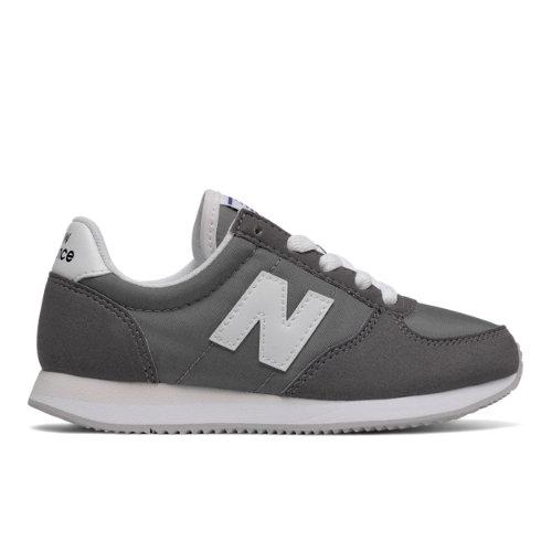 220 New Balance Kids Grade School Lifestyle Shoes - Grey/white (kl220gwy)