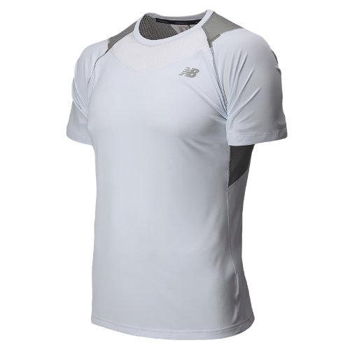 New Balance 5118 Men's Nb Ice Short Sleeve - White, Steel Grey (mrt5118wt)