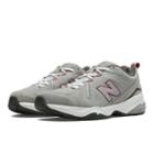 New Balance 608v4 Women's Everyday Trainers Shoes - Grey/pink (wx608v4g)