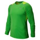 New Balance 5117 Men's Nb Ice Long Sleeve - Acidic Green, Chemical Green (mrt5117acg)
