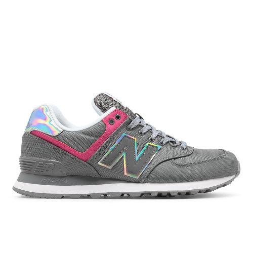 New Balance 574 Outdoor Festival Women's 574 Shoes - Grey/pink (wl574txd)