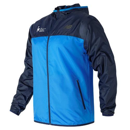 New Balance 71042 Men's Nyc Marathon Training Jacket - Blue/navy (mj71042velb)