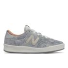 New Balance 300 Nb Grey Women's Court Classics Shoes - Silver/off White (wrt300gd)